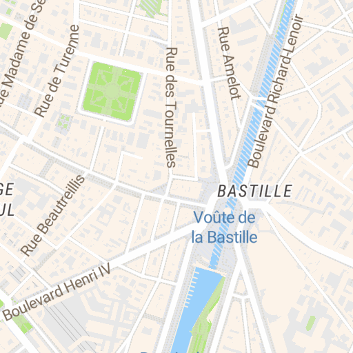 Place De La Bastille Paris Map Map Of The Bastille, Paris : Scribble Maps