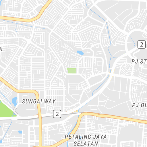 Petaling Jaya Scribble Maps