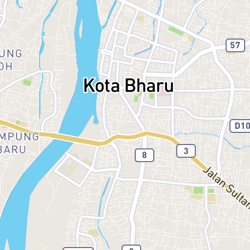 Kubang Kerian Map