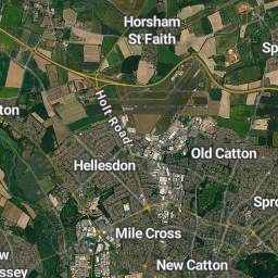 Old Catton Norwich Map Scribble Map - Norwich : Scribble Maps