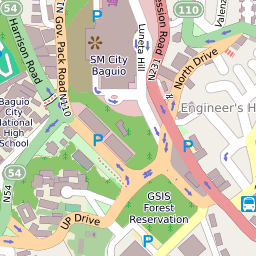 Engineers Hill Baguio City Map Baguio Itinerary : Scribble Maps