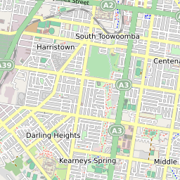 Toowoomba Map Street View Map Of Toowoomba : Scribble Maps