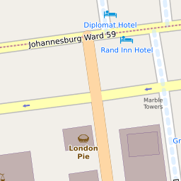 Mtn Taxi Rank Johannesburg Map Mtn (A) To Braamfontein Taxis (B) : Scribble Maps